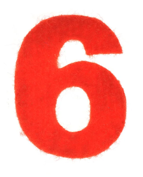 Fabric number — Stock Photo, Image