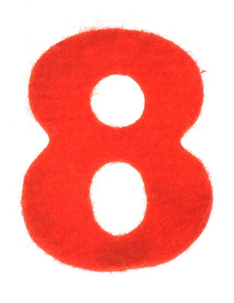 Fabric number — Stock Photo, Image