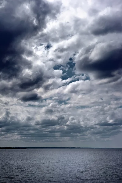 Storm clouds over horizon — Stock Photo, Image