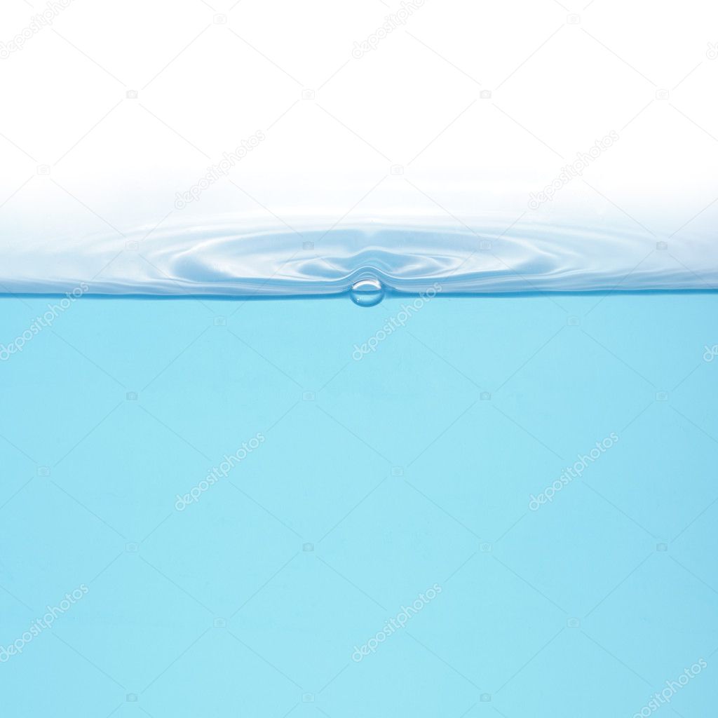 Rings on water isolated