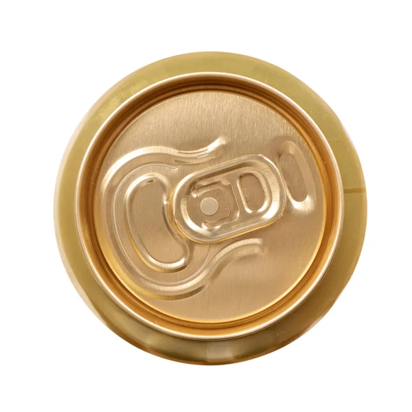 Aluminum drink can isolated — Stock Photo, Image