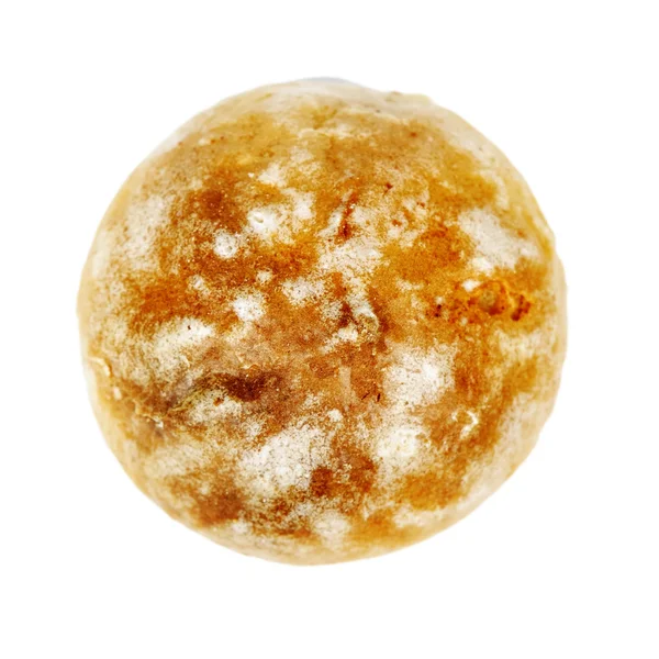 Single cookie isolated on white background — Stock Photo, Image