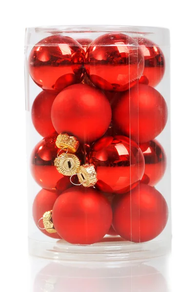 Conjunto de bolas de Natal — Fotografia de Stock