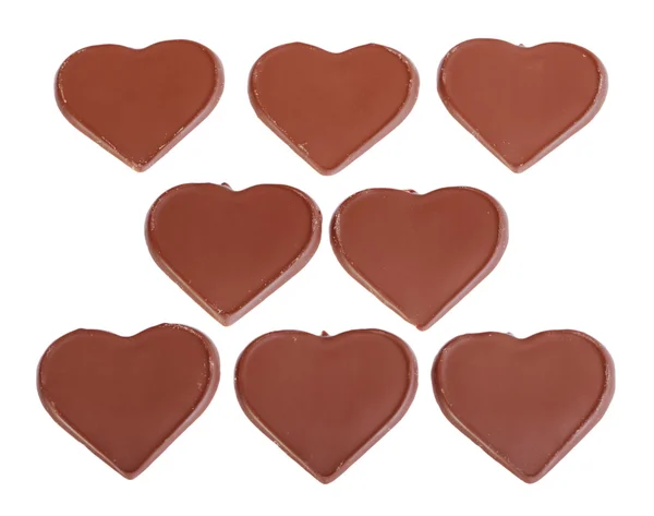 ハート型のチョコレート — ストック写真