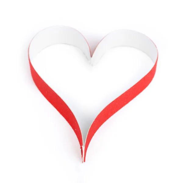 Corazón de papel de San Valentín —  Fotos de Stock