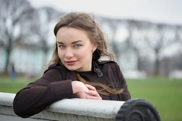 Porträt einer russischen Frau — Stockfoto