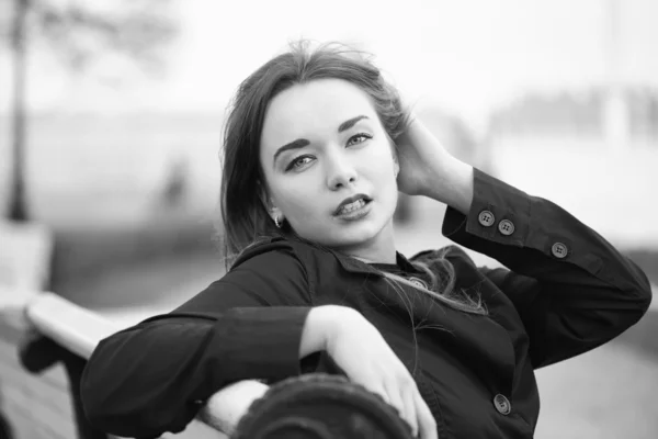 Orosz nő portréja — Stock Fotó