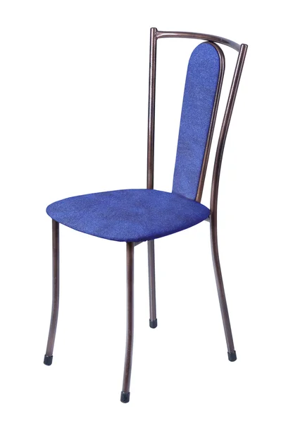 Blue chair isolated — Stock Photo, Image