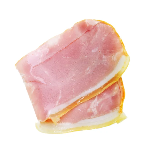 Carne de rúcula isolada sobre branco — Fotografia de Stock