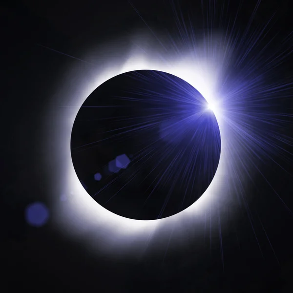 Eclissi di sole — Foto Stock