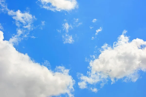 Urval av moln på himlen — Stockfoto