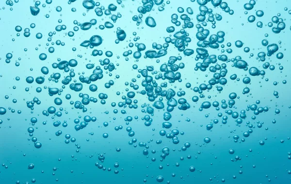 Bubbles in water — Stock Photo, Image
