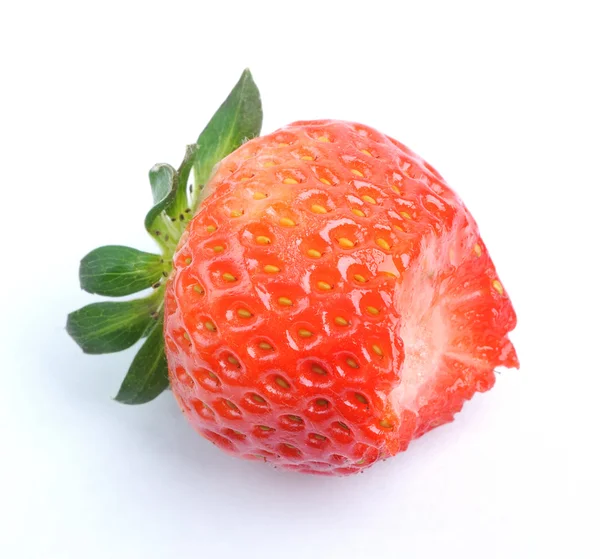 stock image Bitten strawberry