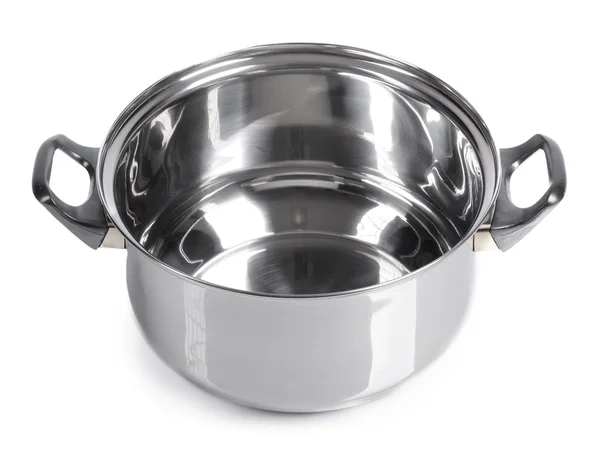 Empty pan isolated — Stock Photo, Image
