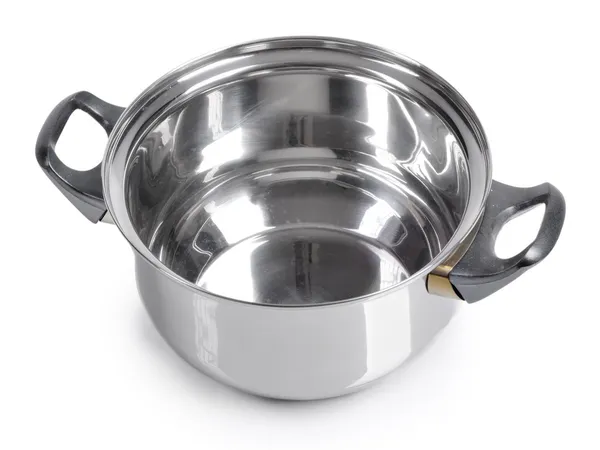 Empty pan isolated — Stock Photo, Image