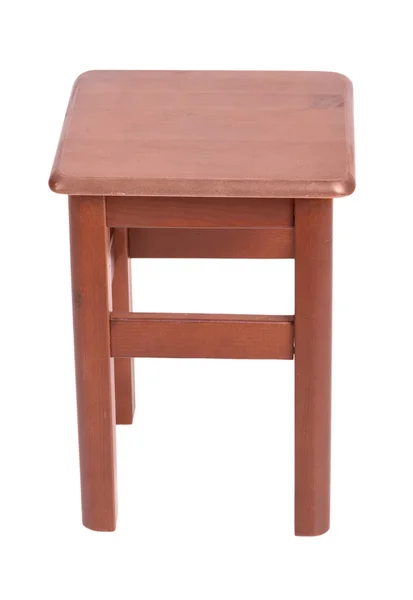 Wooden simple stool — Stock Photo, Image