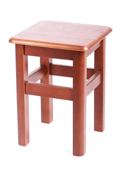Wooden simple stool — Stock Photo, Image