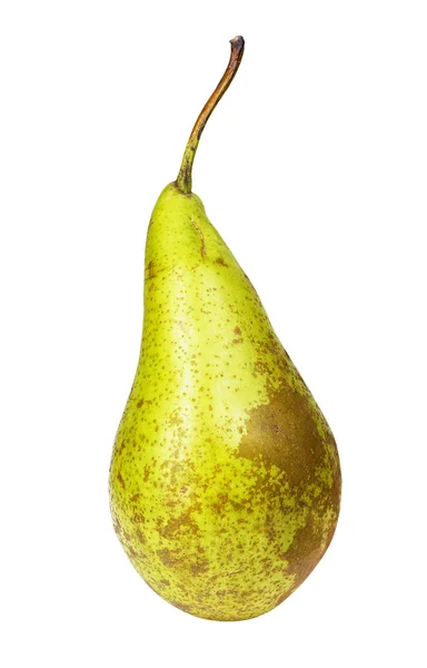 En päron frukt isolerad på vit — Stockfoto