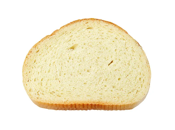Bułka chleb na białym tle — Zdjęcie stockowe