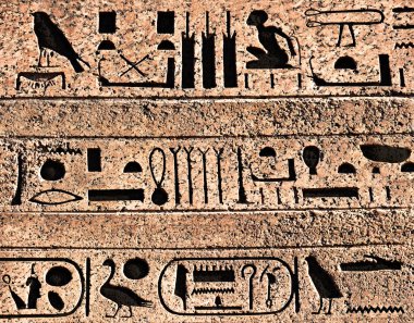 Hieroglyphs clipart