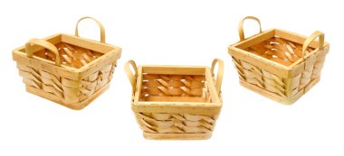 Set of baskets clipart