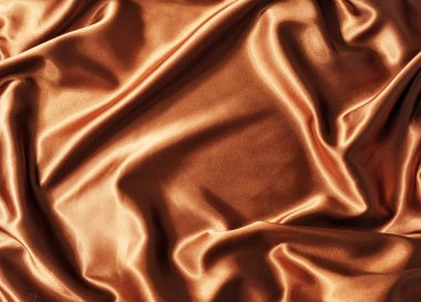Brown colored fabric as texture clipart