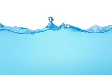 Water wave isolated clipart