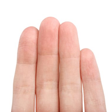 Close up fingers clipart