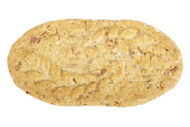 Oval-shaped cookie clipart