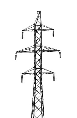 High-tension power lin clipart