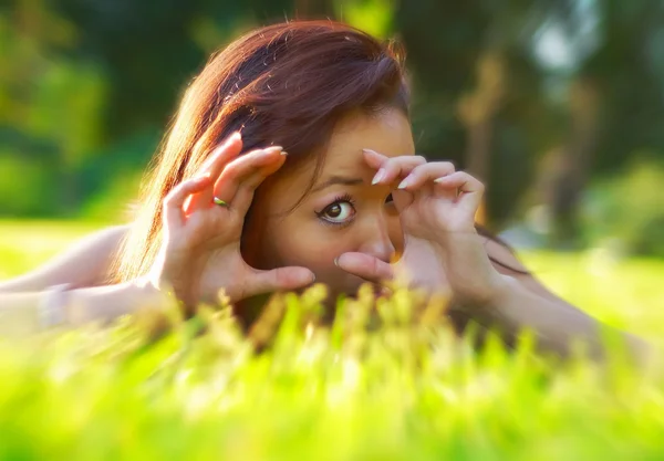 Asijská žena — Stock fotografie