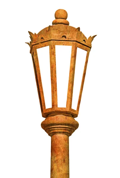 Ржавый фонарь — стоковое фото