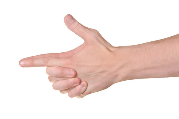 Handen gebaar — Stockfoto