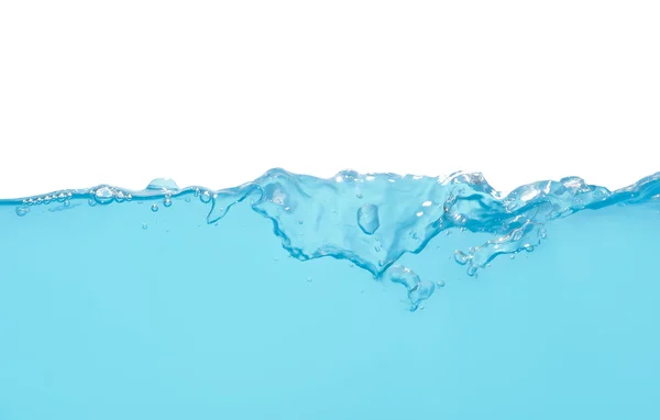 Ondas de água isoladas — Fotografia de Stock