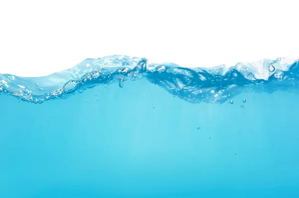 Волна воды изолирована — стоковое фото