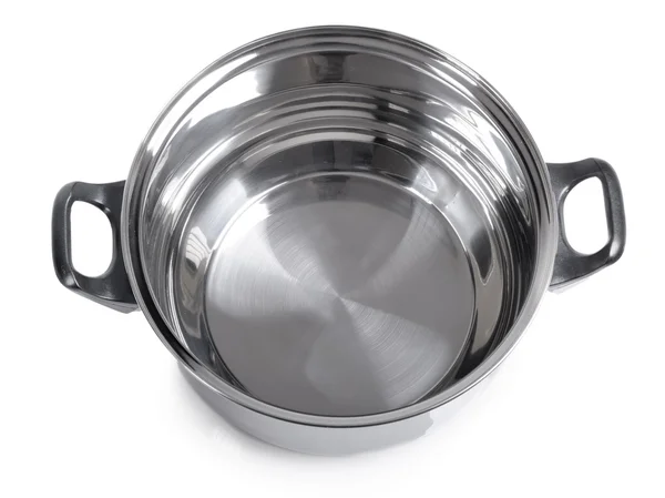 Empty pan isolated — Stock Photo, Image
