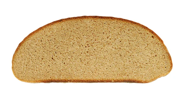 Φέτα ψωμί στρογγυλό — Φωτογραφία Αρχείου