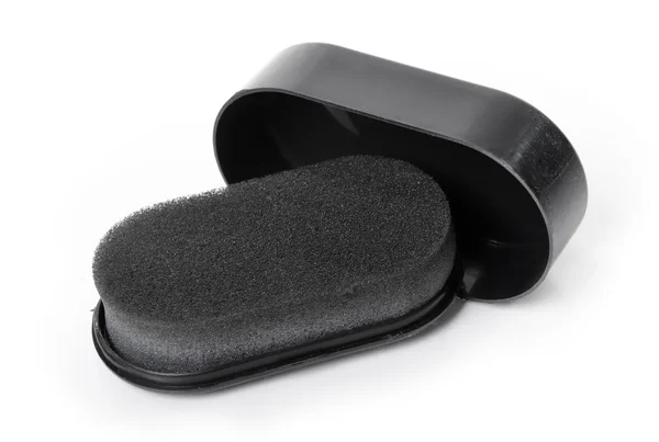 Shoe shine sponge — Stock Photo, Image