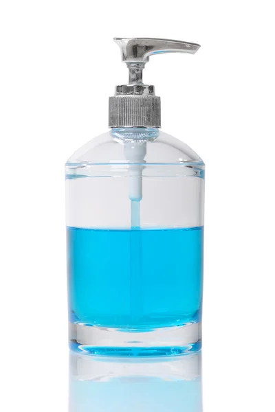 Flaska med flytande tvål — Stockfoto