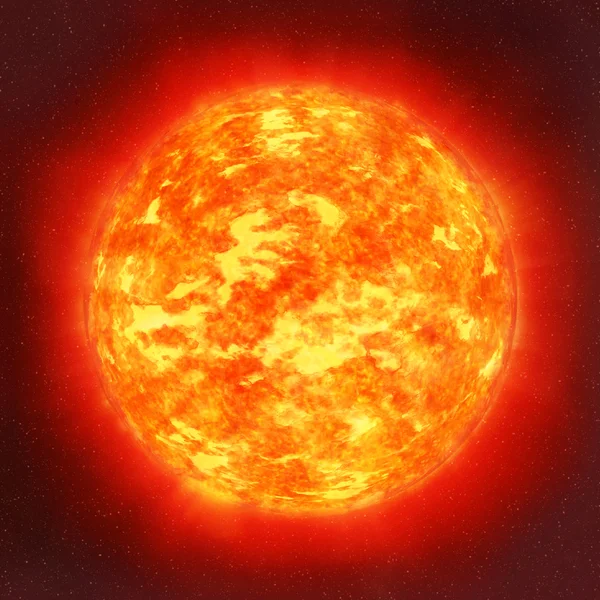 stock image Sun in space