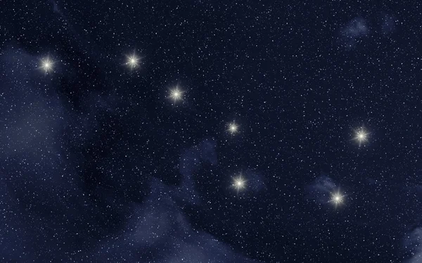 큰곰자리 별자리 — 스톡 사진