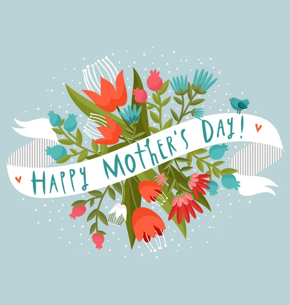 Anneler Günün kutlu olsun. — Stok Vektör