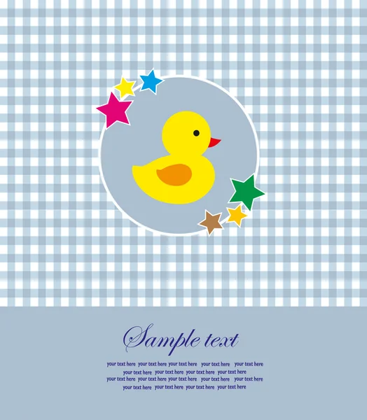 Cute baby shower design. vector illustration — Stockvector