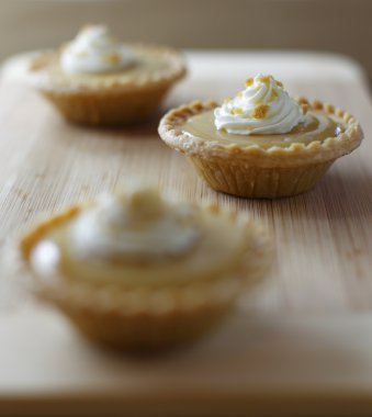 Mini akçaağaç şurubu tart