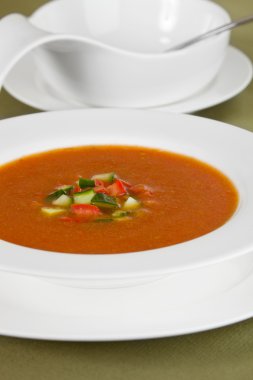 gaspacho çorbası