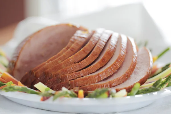 얕은 햄 돼지고기 — 스톡 사진