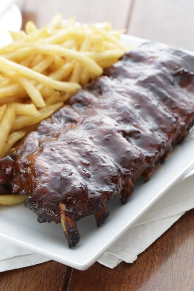 stock image Ribs meal