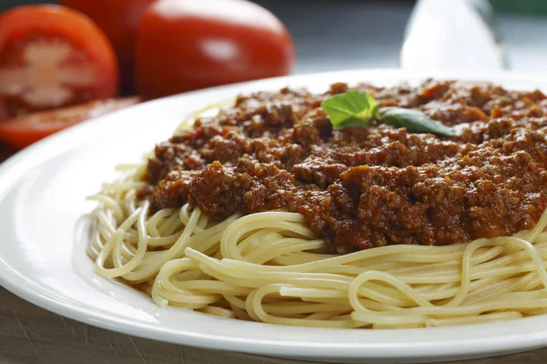 स्पॅगेटी जेवण — स्टॉक फोटो, इमेज