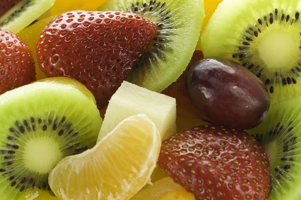 Macro fruit salad — Stock Photo, Image