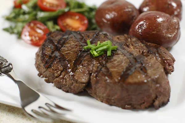 Mignonfilet gekocht — Stockfoto